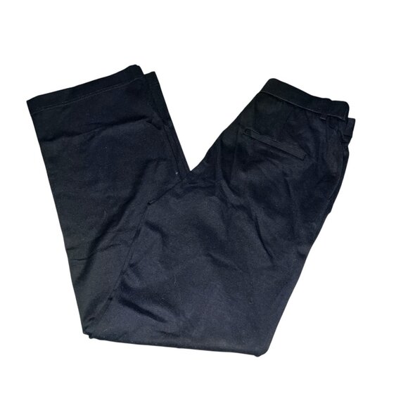 Halara Flex High Waisted Zipper Pocket Straight Leg Work Pants Sz Medium Black - Picture 5 of 16